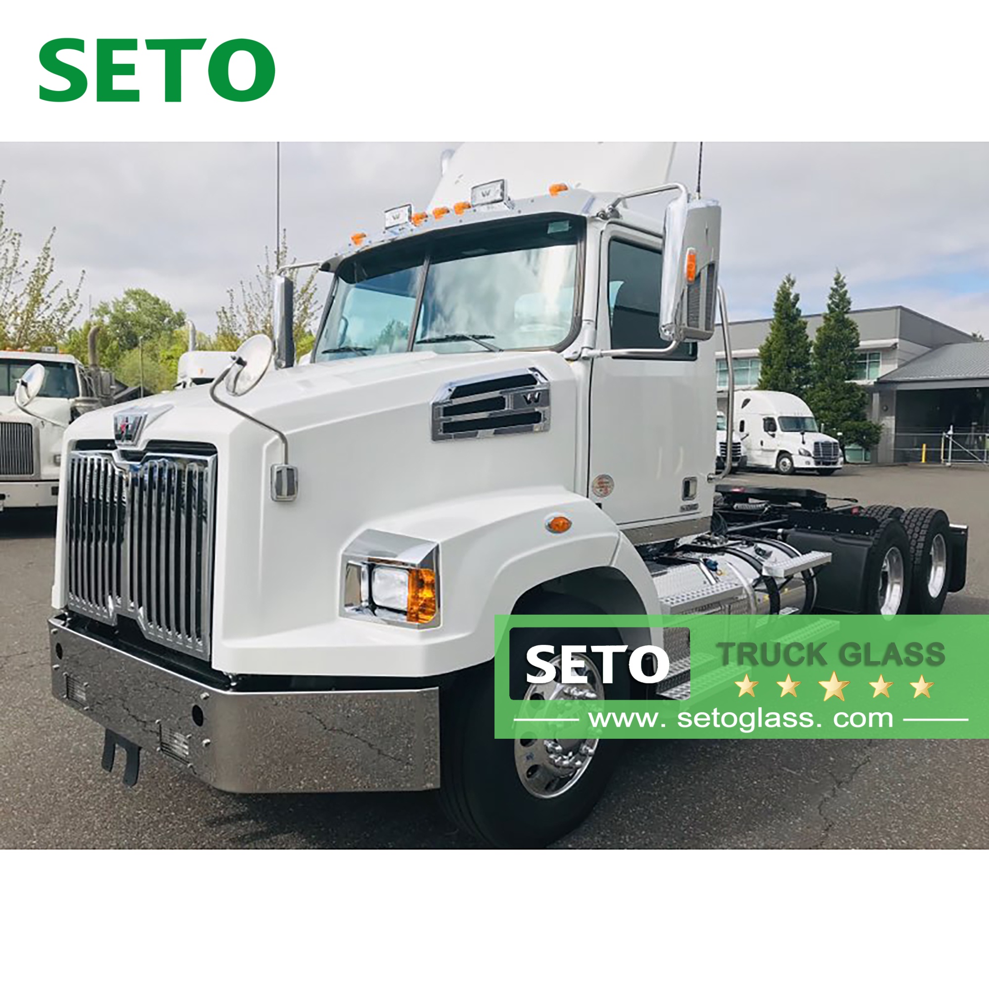 Грузовик передний лобовое стекло стекло дверной двери для хено