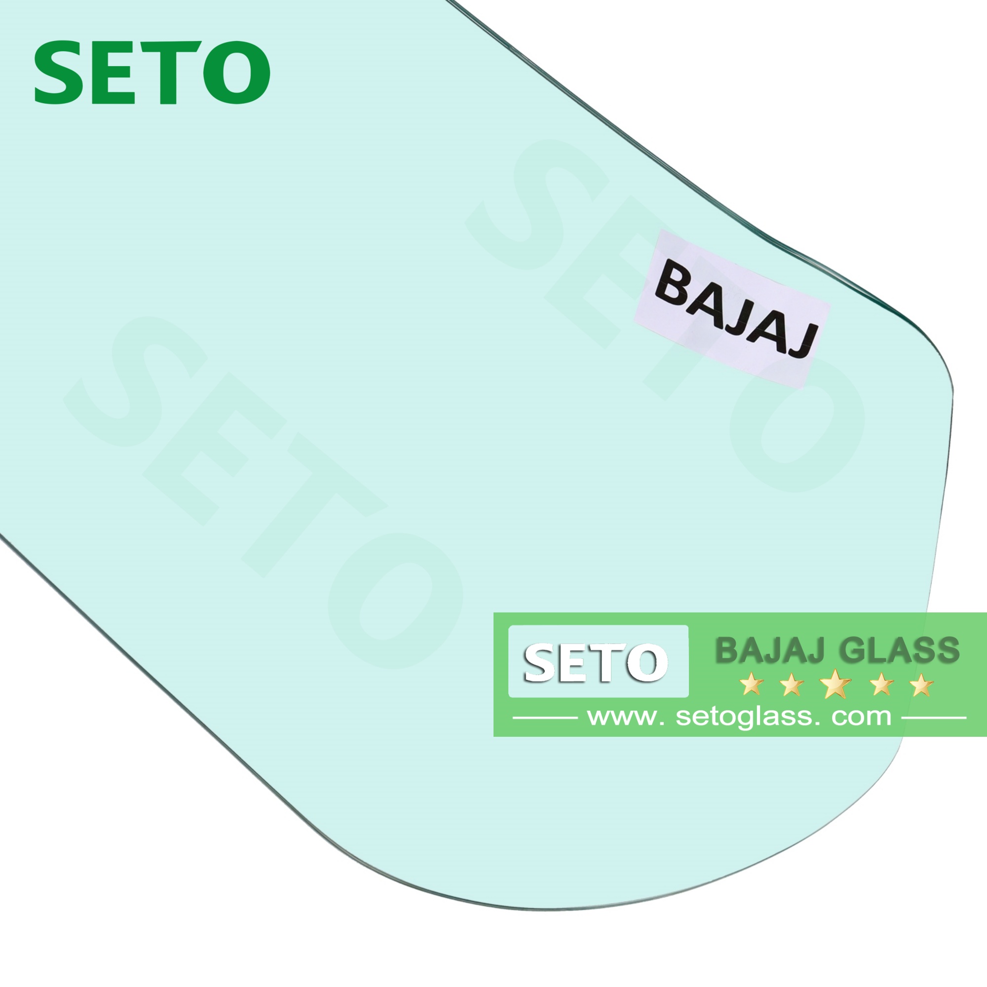 Горячий изогнутый ламинированный баджадж Трехкоягкий трициле 