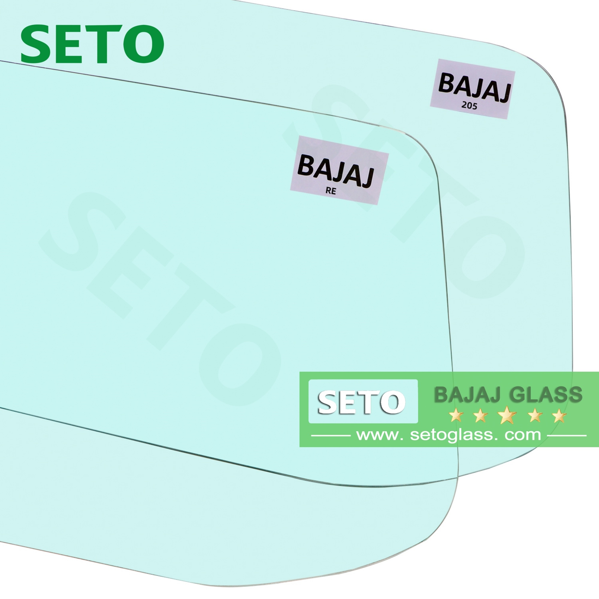 Moto Bajaj Glass Bajaj re 205/225 Запасные части передние ветровое стекло