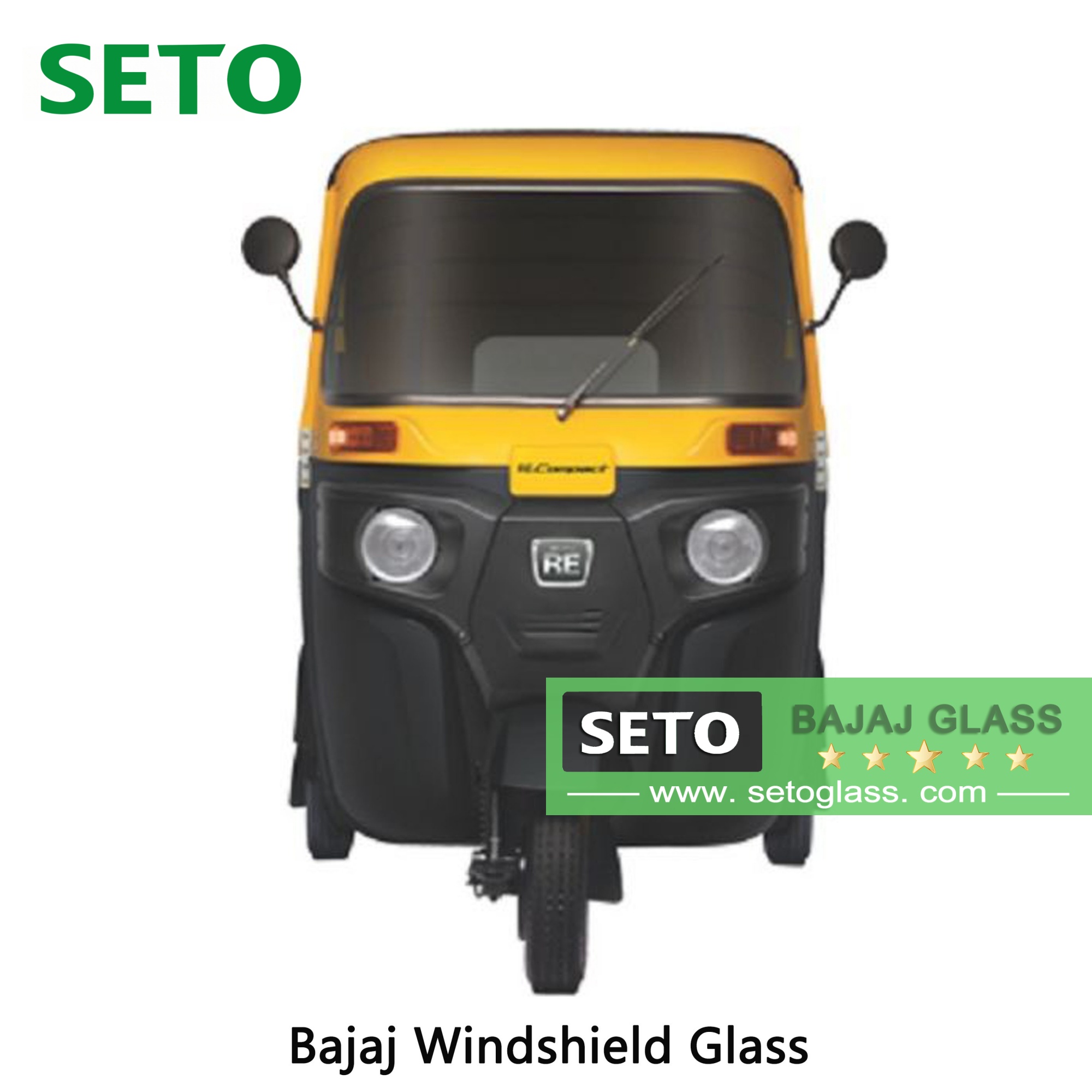 Moto Bajaj Glass Bajaj re 205/225 Запасные части передние ветровое стекло