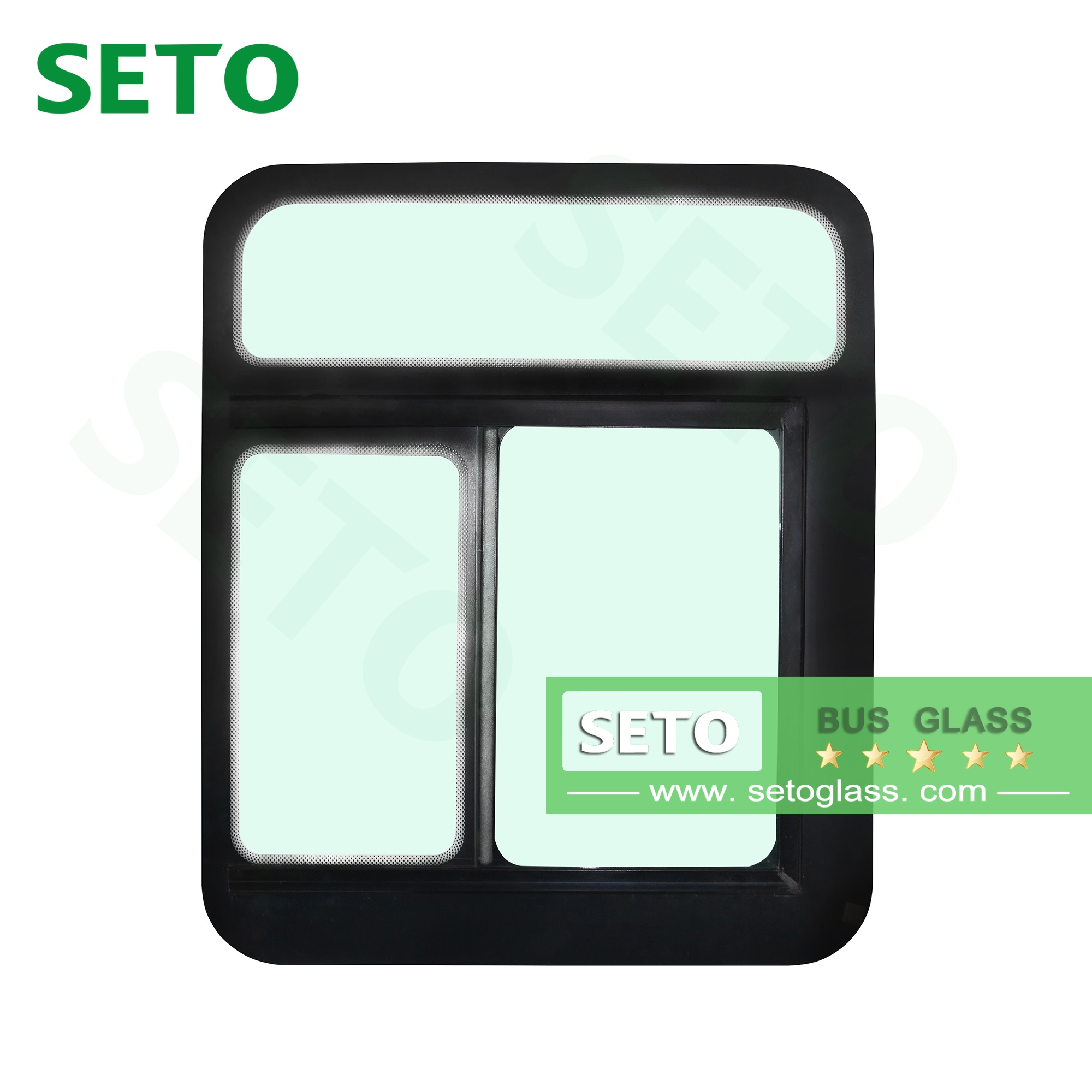 6 мм прозрачная безопасная боковая стеклянная стеклянная окна для автобуса