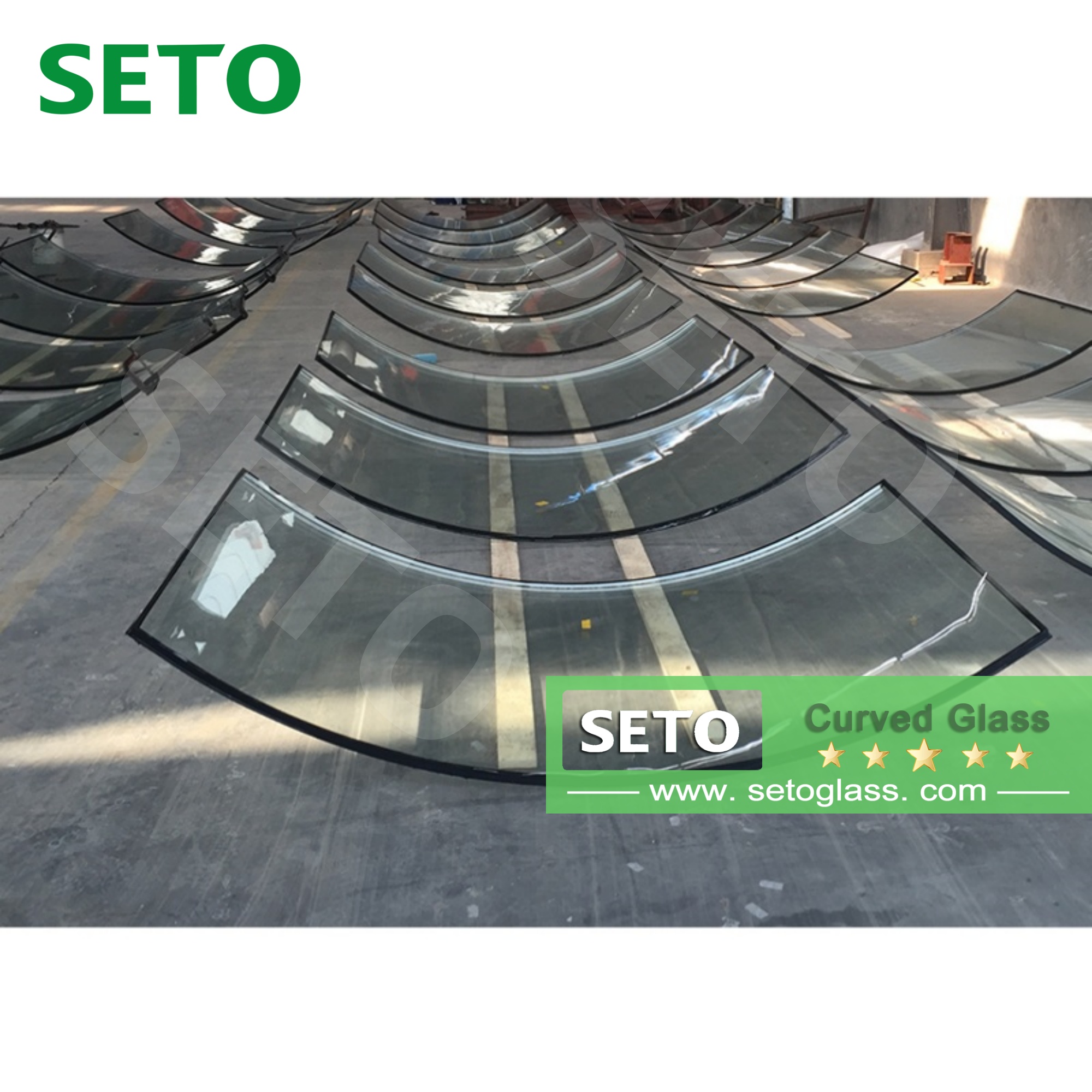 Горячее изогнутое стекло/ закаленное стекло/ горячее изгибающее стекло/ изогнутое закаленное стекло